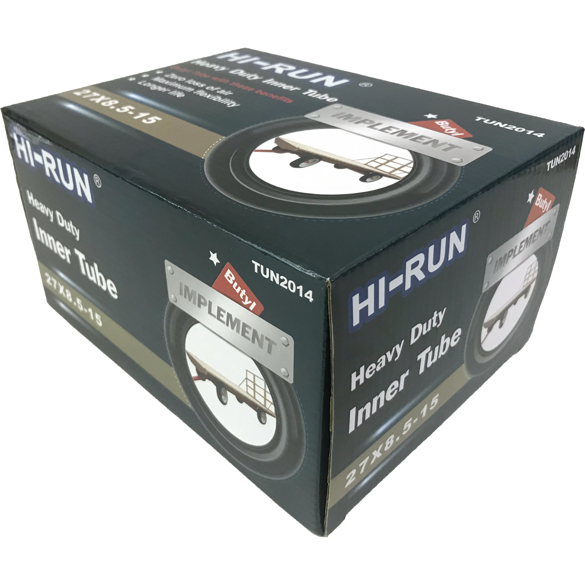 HI-RUN, Tube 27X8.5-15 (TR15) Float Implement, Fits Rim Size 15 in, Included (qty.) 1 Model# TUN2014